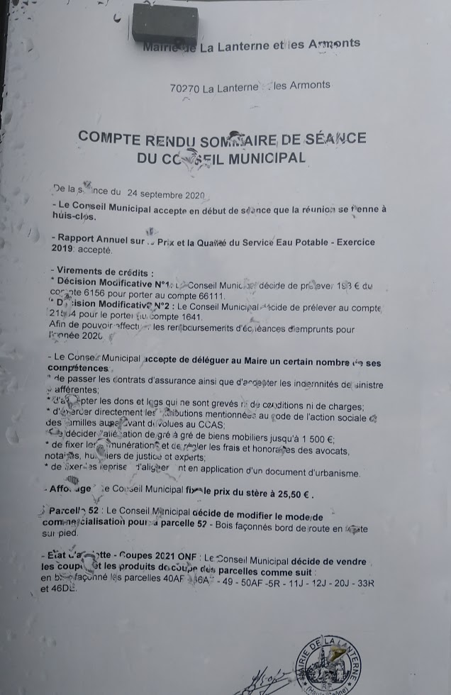 Conseil municipal : public ou huis-clos ?